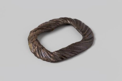 Shoe buckle from the wreck of the East Indiaman Hollandia