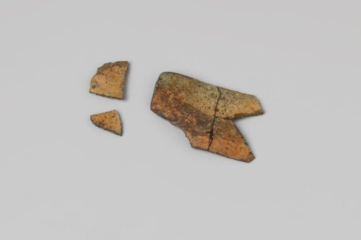 Copper fragments from the wreck of the East Indiaman Hollandia
