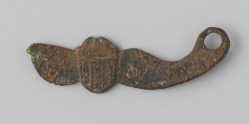 Fragment of a screw plate from a musket from the wreck of the East Indiaman Hollandia