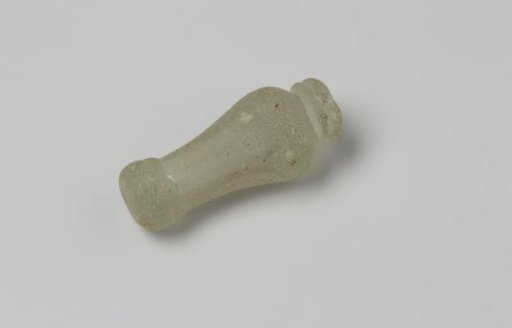 Faceted stem of a flute glass from the wreck of the East Indiaman Hollandia