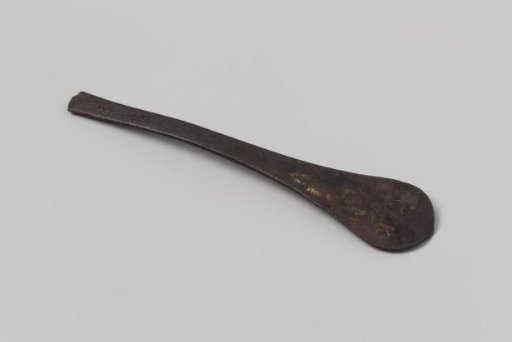Handle of a fork or spoon from the wreck of the East Indiaman Hollandia