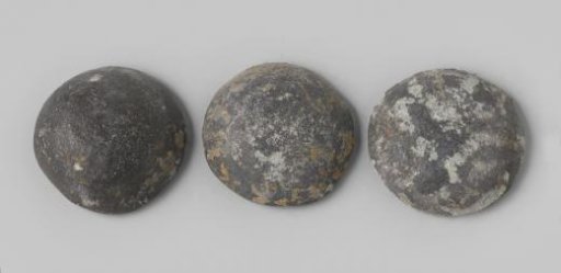 Weights from the wreck of the Dutch East Indiaman Hollandia
