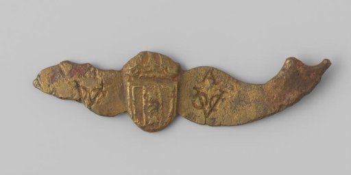 Fragment of a screw plate from a musket from the wreck of the East Indiaman Hollandia