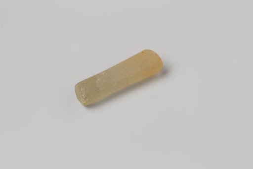 Fragment of a straight glass stem from the wreck of the East Indiaman Hollandia