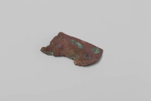 Copper fragment from the wreck of the East Indiaman Hollandia