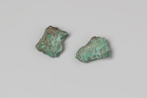 Copper fragments from the wreck of the East Indiaman Hollandia