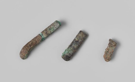 Fragments of a belt buckle from the wreck of the East Indiaman Hollandia