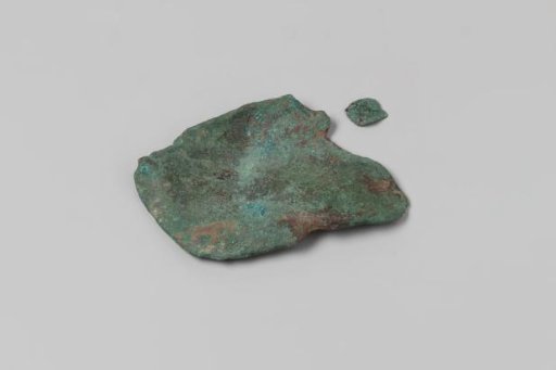 Fragments of plate work from the wreck of the East Indiaman Hollandia
