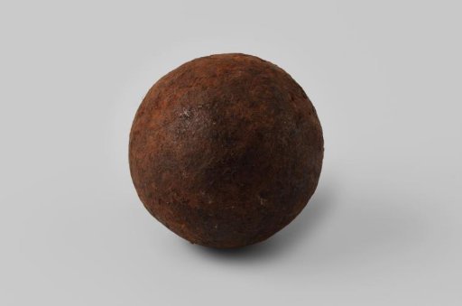 Cannonball from the wreck of the Dutch East Indiaman Hollandia
