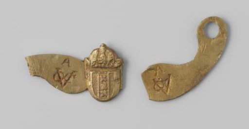 Fragments of a screw plate from a musket from the wreck of the East Indiaman Hollandia