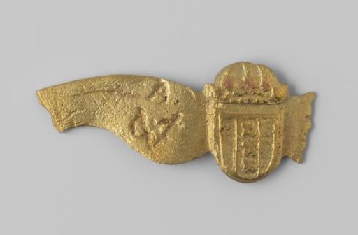 Fragment of a screw plate from a musket from the wreck of the East Indiaman Hollandia