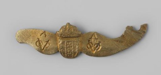 Fragment of a screw plate from a musket from the wreck of the East Indiaman Hollandia