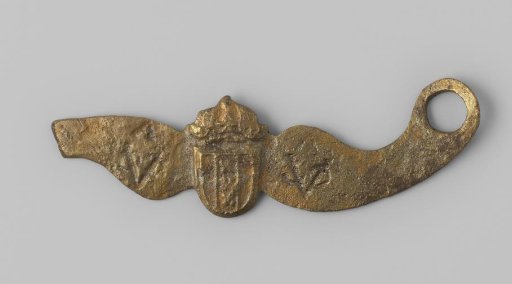 Fragment of a screw plate from a musket from the wreck of the East Indiaman Hollandia