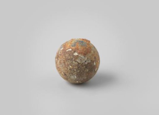 Musket ball from the wreck of the East Indiaman Hollandia