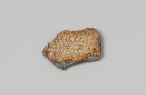 Fragment of silver from the wreck of the East Indiaman Hollandia