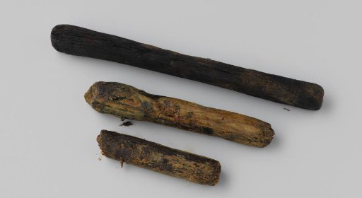 Wooden fragments or parts of the wreck of the East Indiaman Hollandia