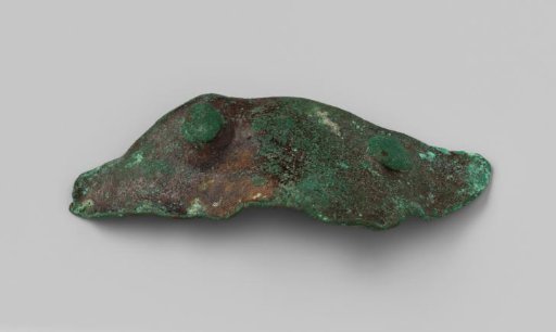 Copper Plating Fragment with Rivets from the Wreck of the East Indiaman Hollandia
