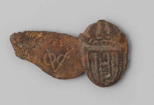 Fragment of a screw plate from a musket from the wreck of the East Indiaman Hollandia
