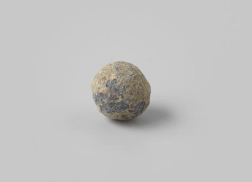 Pistol bullet from the wreck of the East Indiaman Hollandia