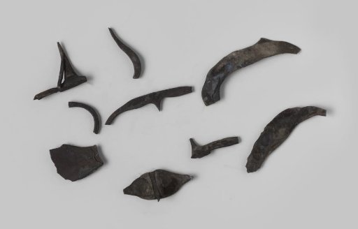 Fragments of Shoe Buckles from the Wreck of the East Indiaman Hollandia