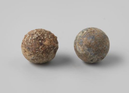 Musket ball from the wreck of the East Indiaman Hollandia