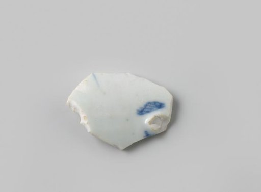 Porcelain shard from the wreck of the East Indiaman Hollandia