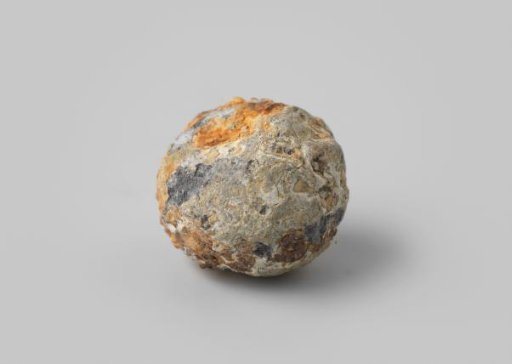 Musket ball from the wreck of the East Indiaman Hollandia