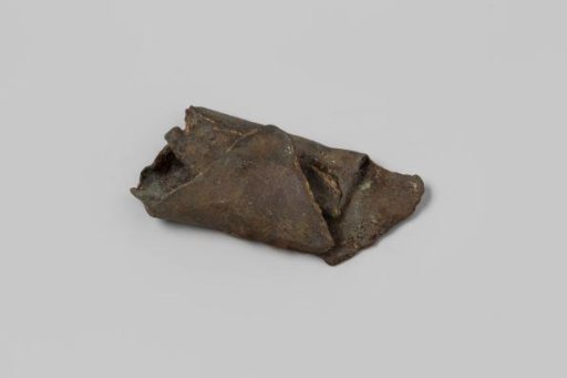 Copper fragment from the wreck of the East Indiaman Hollandia
