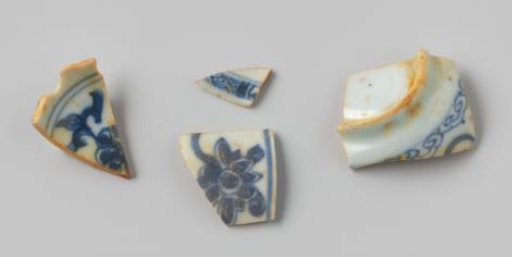 Fragments of a head from the wreck of the East Indiaman Hollandia