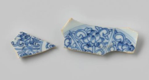 Shards of a Dish from the Wreck of the East Indiaman Hollandia