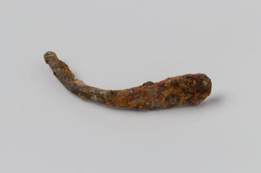 Handle of a fork or spoon from the wreck of the East Indiaman Hollandia