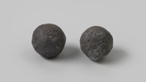 Musket Balls from the Wreck of the East Indiaman Hollandia