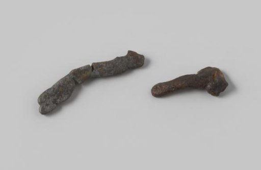 Fragments of fittings of casings from the wreck of the East Indiaman Hollandia