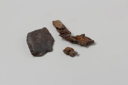 Lead fragments from the wreck of the East Indiaman Hollandia