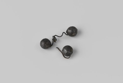 Two ball springshot from the wreck of the Dutch East Indiaman Hollandia