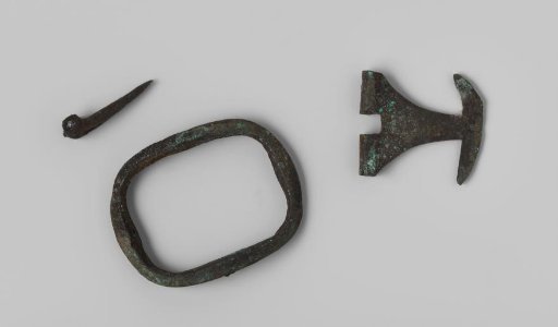 Fragments of a knee-buckle from the wreck of the East Indiaman Hollandia