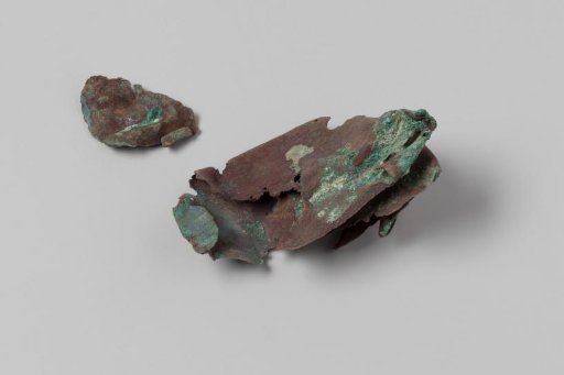 Copper fragment from the wreck of the East Indiaman Hollandia