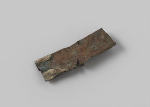 Cartridge case with fittings from the wreck of the East Indiaman Hollandia