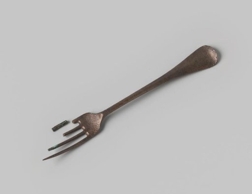 Fork with loose tine from the wreck of the Dutch East Indiaman Hollandia
