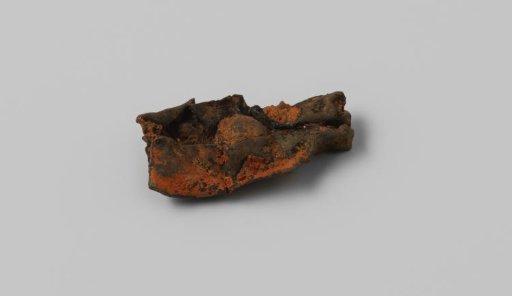 Cartridge case with bullet from the wreck of the East Indiaman Hollandia