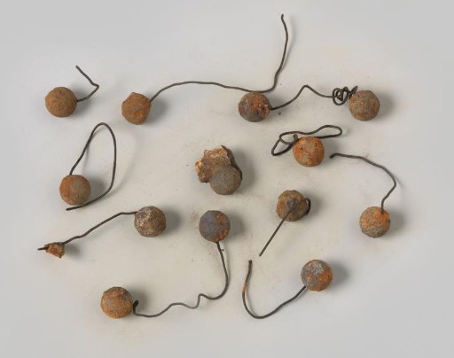 Chain shot from the wreck of the East Indiaman Hollandia