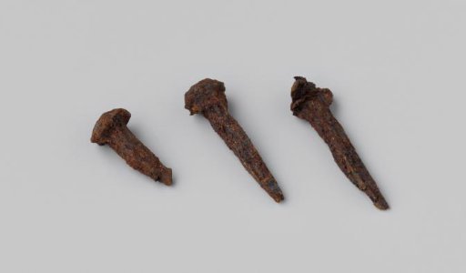 Nails from the Wreck of the East Indiaman Hollandia
