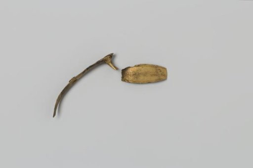 Fragments of a trigger guard from a pistol from the wreck of the East Indiaman Hollandia