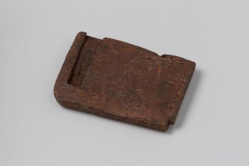 Paneling of a chest from the wreck of the East Indiaman Hollandia