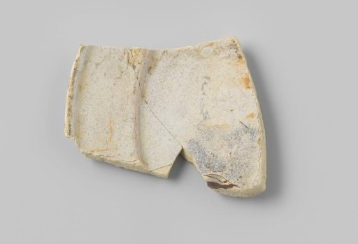 Fragment of a plate from the wreck of the East Indiaman Hollandia