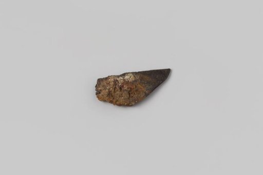 Fragment of silver from the wreck of the East Indiaman Hollandia