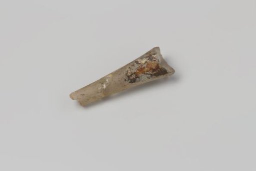 Straight glass stem from the wreck of the East Indiaman Hollandia
