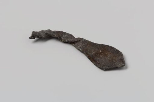 Fragment of a fork or spoon handle from the wreck of the East Indiaman Hollandia