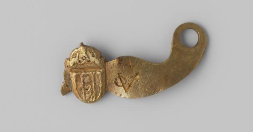 Fragment of a screw plate from a musket from the wreck of the East Indiaman Hollandia