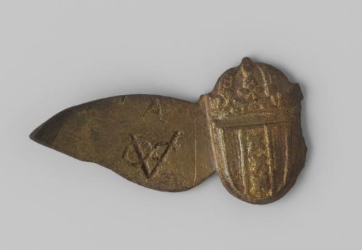 Fragment of a screw plate from a musket from the wreck of the East Indiaman Hollandia